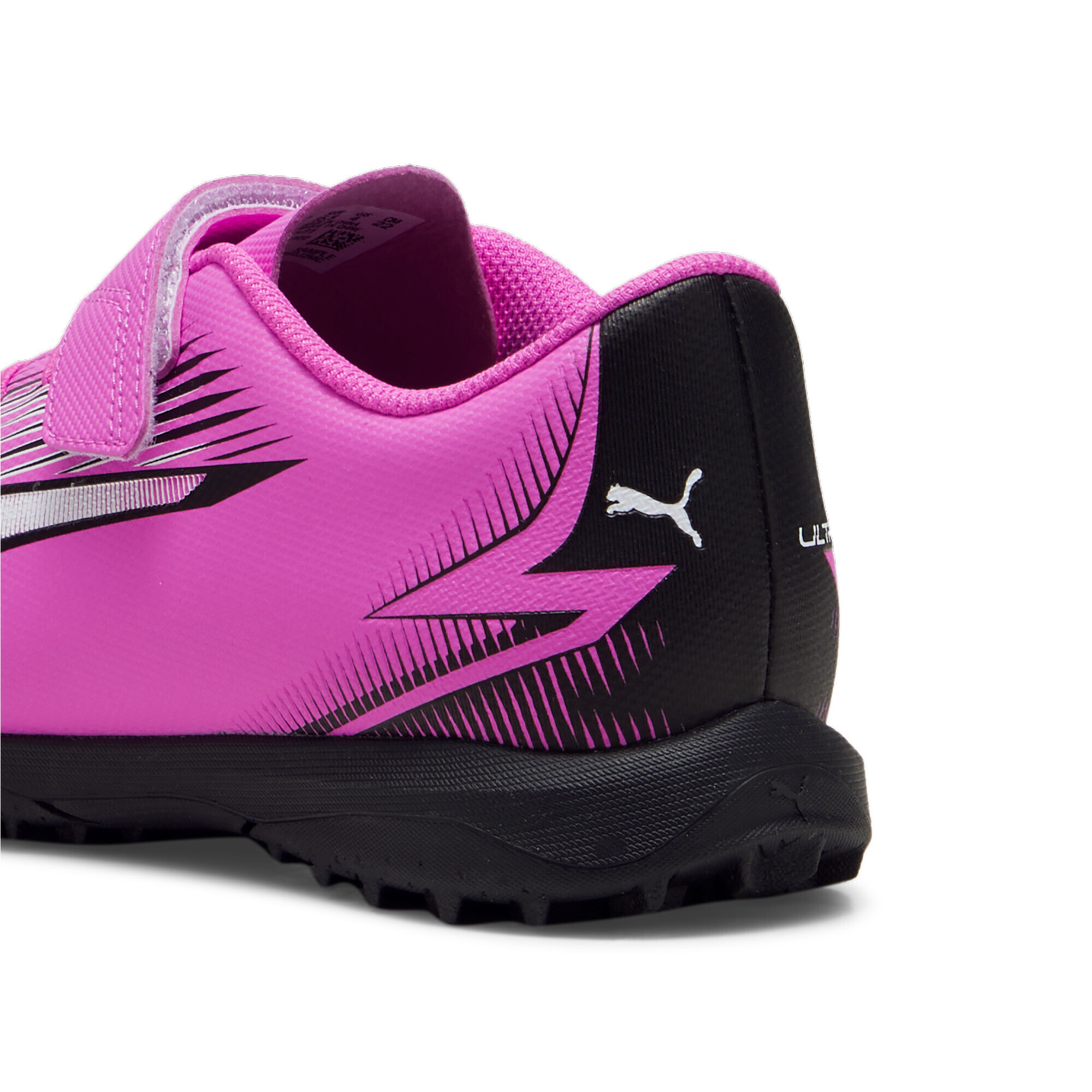 PUMA ULTRA PLAY TT Youth Football Boots In Pink, Size EU 37