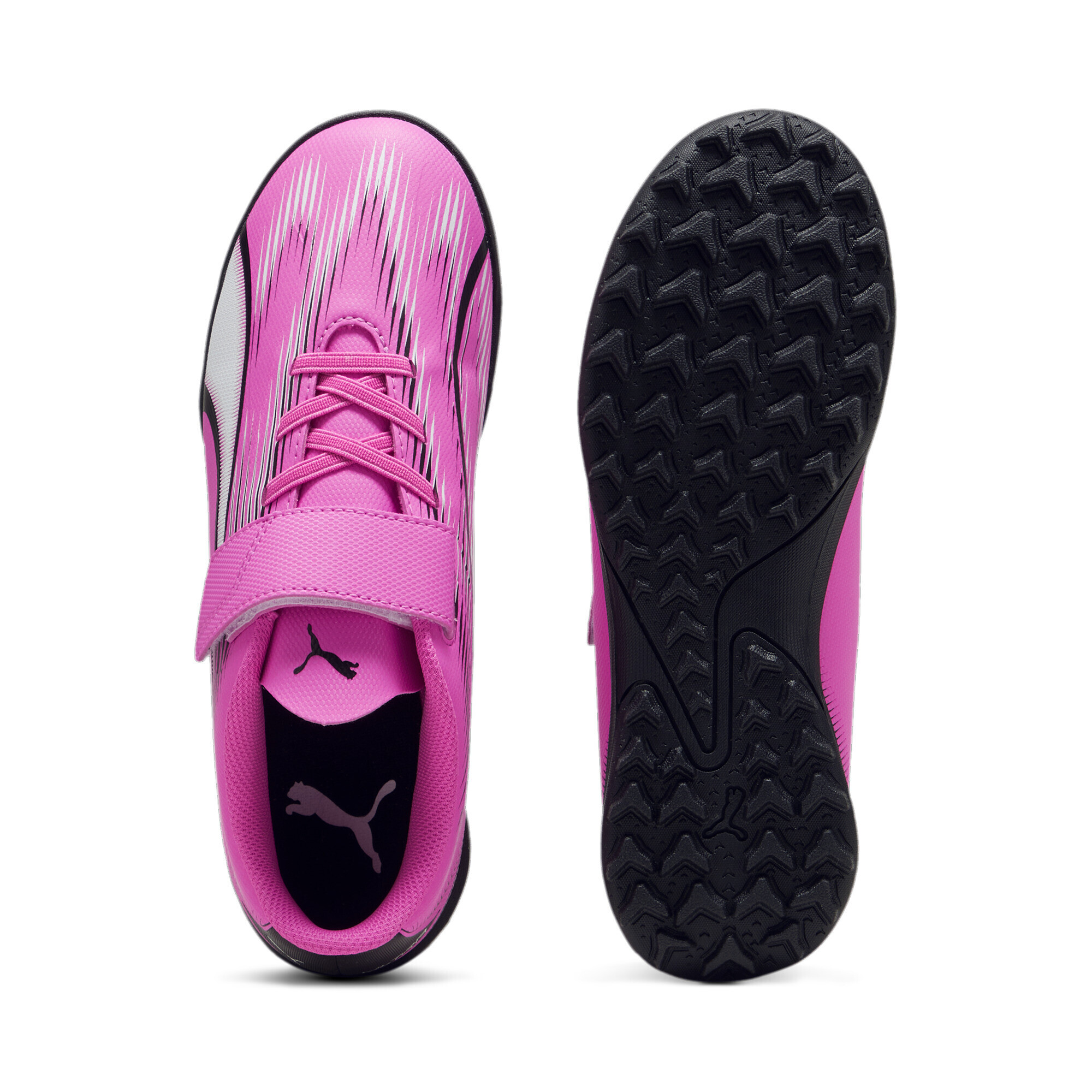 PUMA ULTRA PLAY TT Youth Football Boots In Pink, Size EU 35