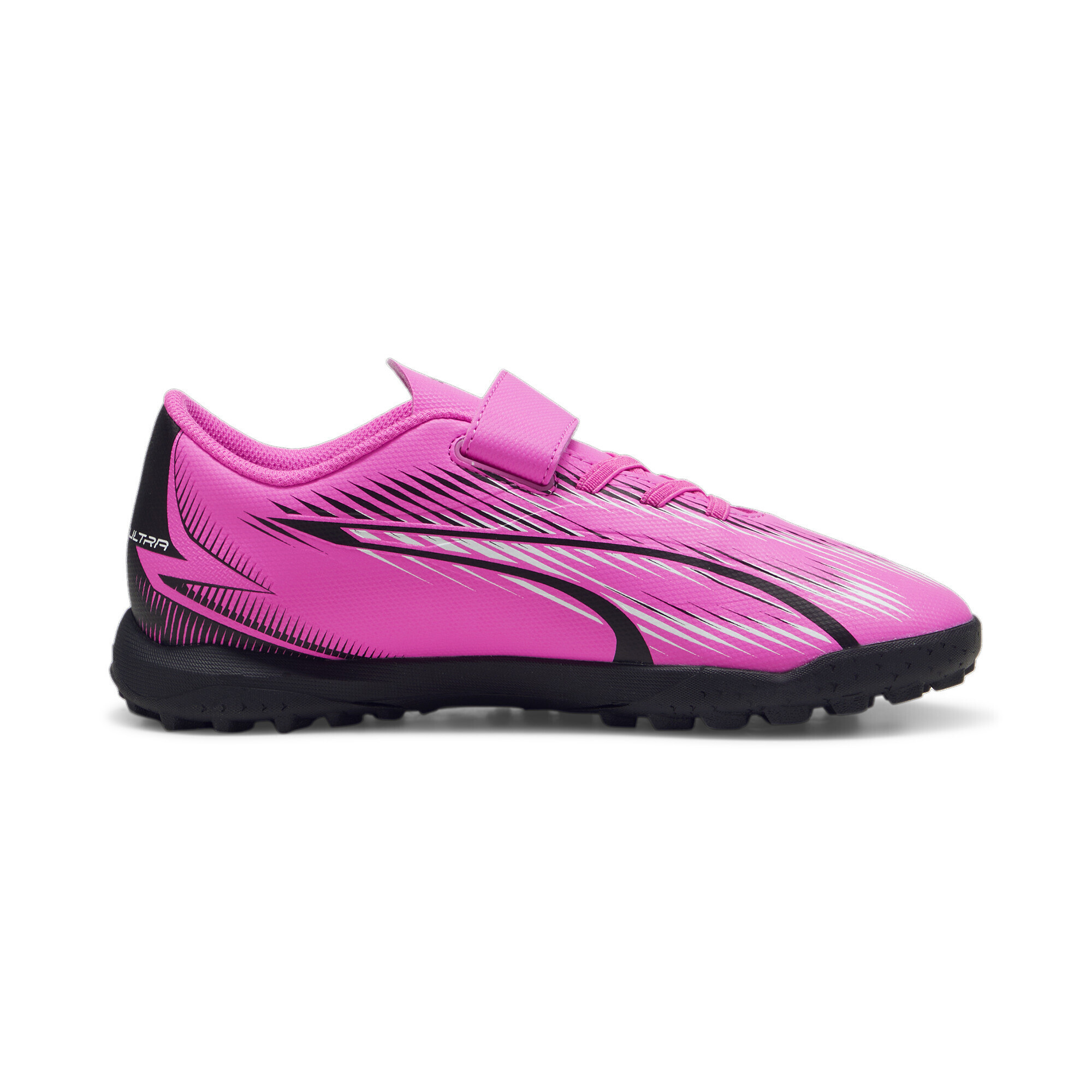 PUMA ULTRA PLAY TT Youth Football Boots In Pink, Size EU 38.5
