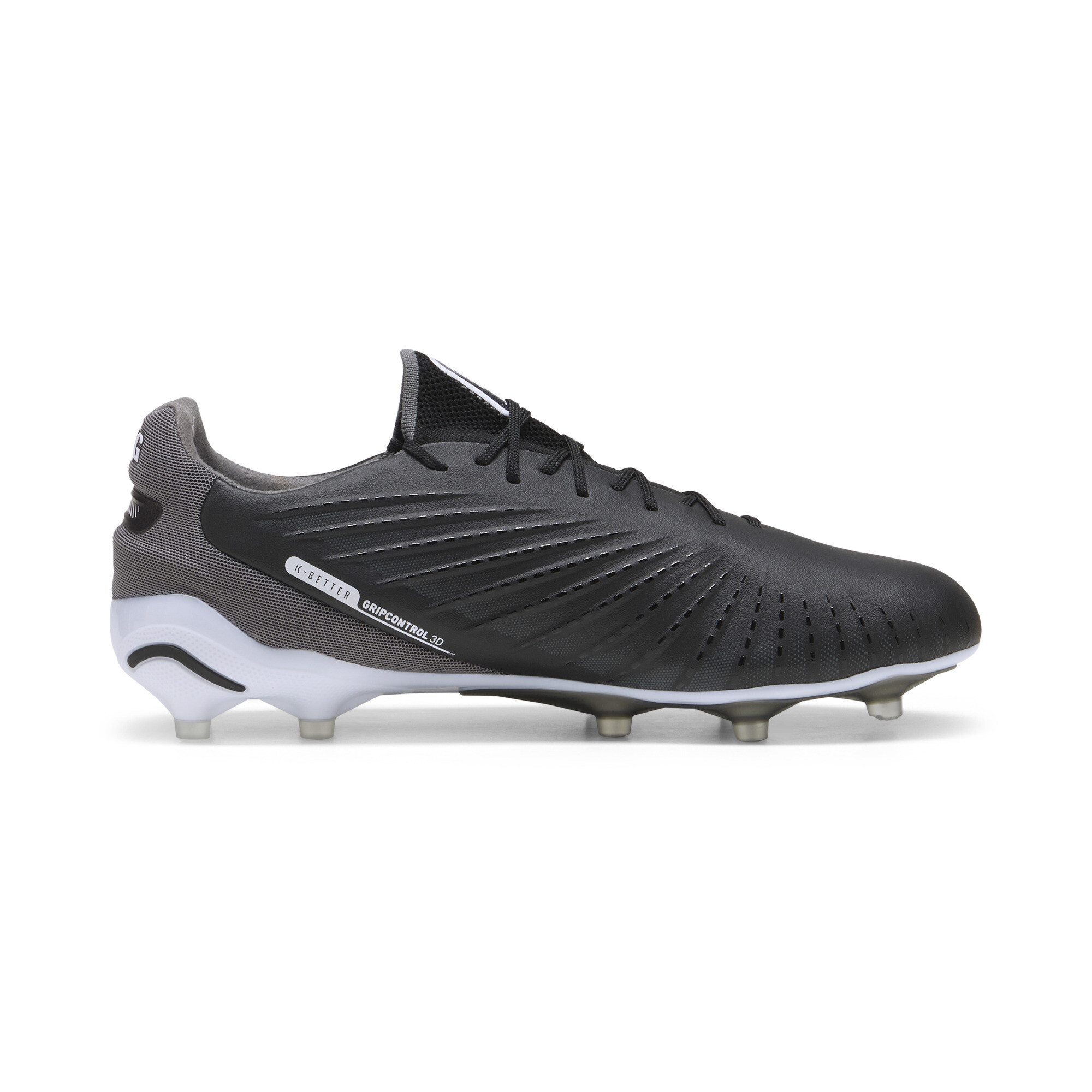 Men's PUMA KING ULTIMATE FG/AG Football Boots In Black, Size EU 41