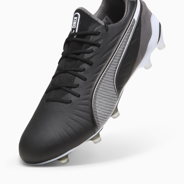 KING ULTIMATE FG/AG Football Boots, PUMA Black-PUMA White-Cool Dark Gray, large-ZAF