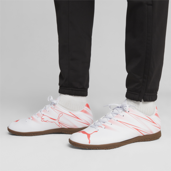 Botines de fútbol ATTACANTO IT ADP, PUMA White-Fire Orchid, large-ARG