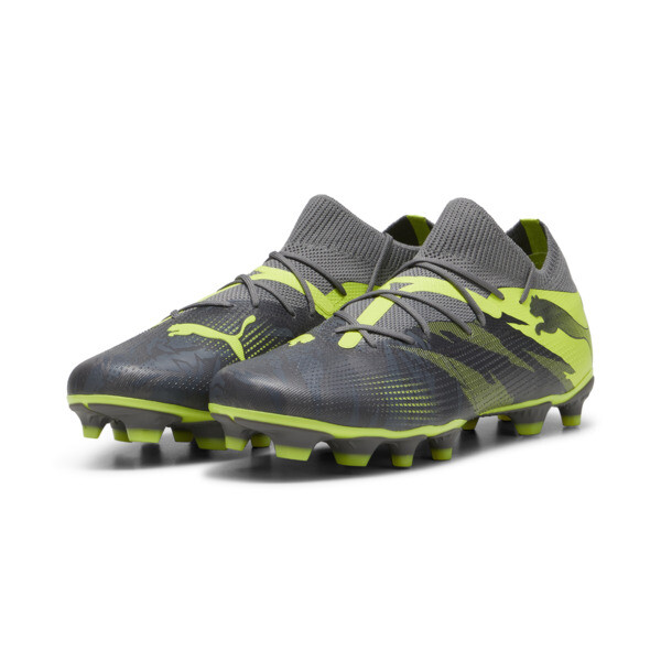 Grey football boots top