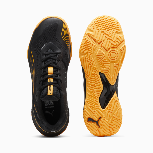 Solarstrike III Indoor Sports Shoes, PUMA Black-Sun Stream-PUMA White, large-ZAF
