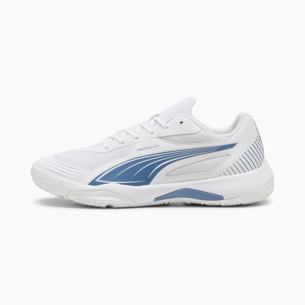 Zapatillas de interiores Solarflash III, PUMA White-Blue Horizon, large-ARG