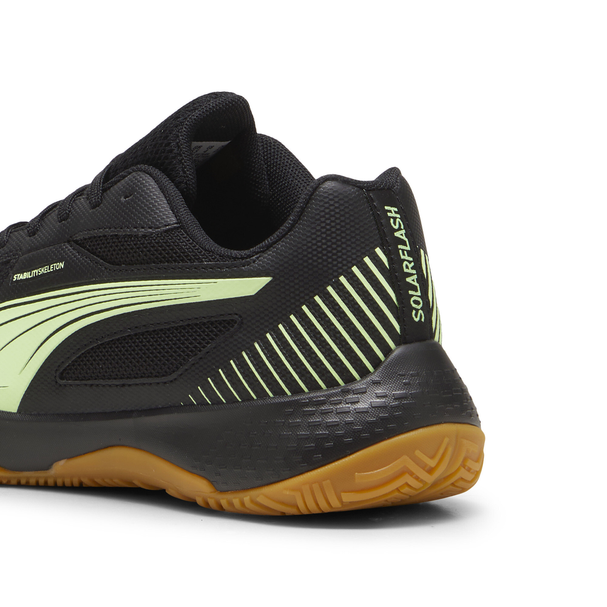 PUMA Solarflash III zaalschoenen, Zwart, Maat 37 thumbnail 5