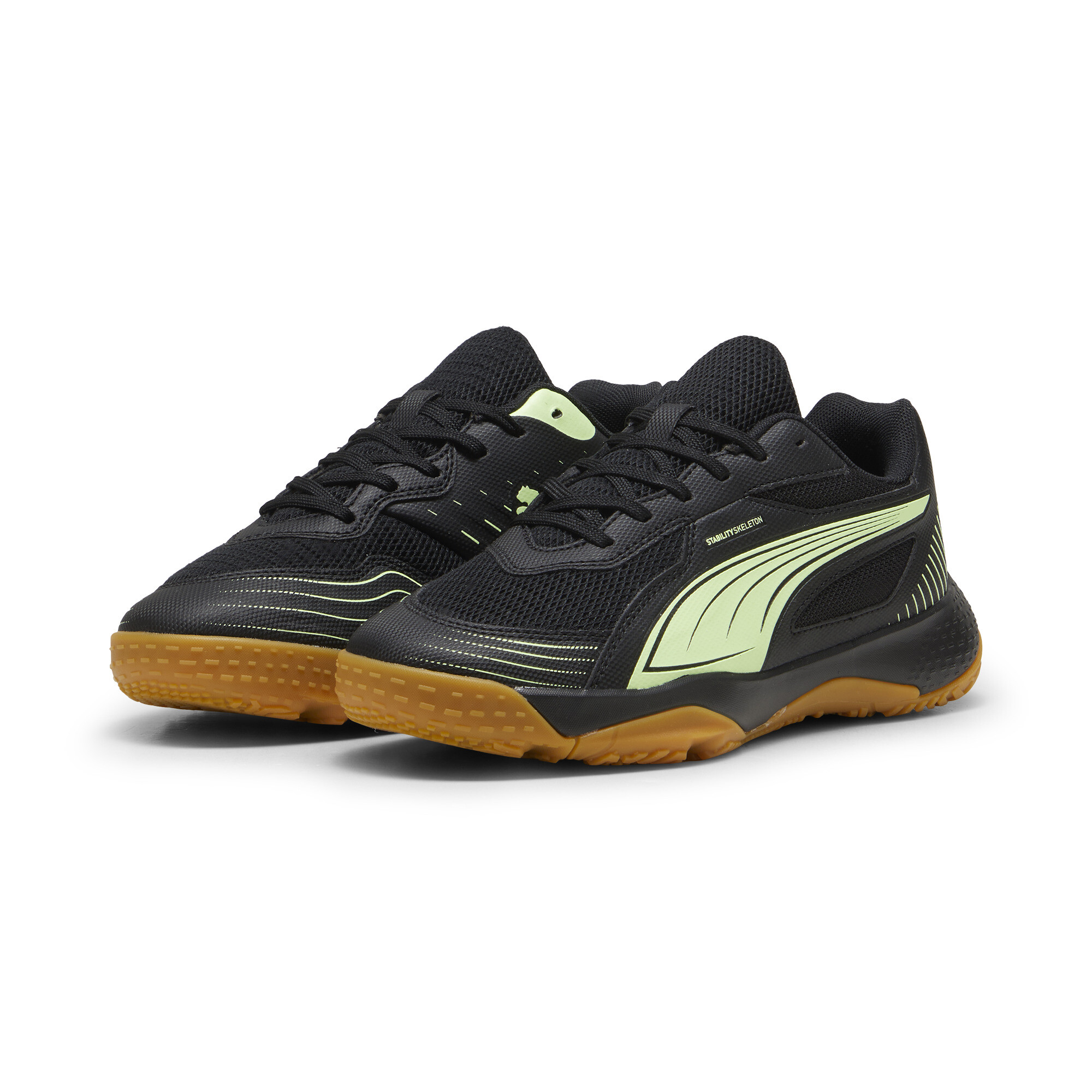 PUMA Solarflash III zaalschoenen, Zwart, Maat 37 thumbnail 6