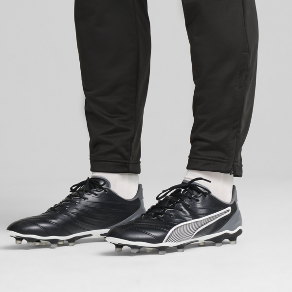 KING PRO FG/AG Football Boots, PUMA Black-PUMA White-Cool Dark Gray, large-MEX