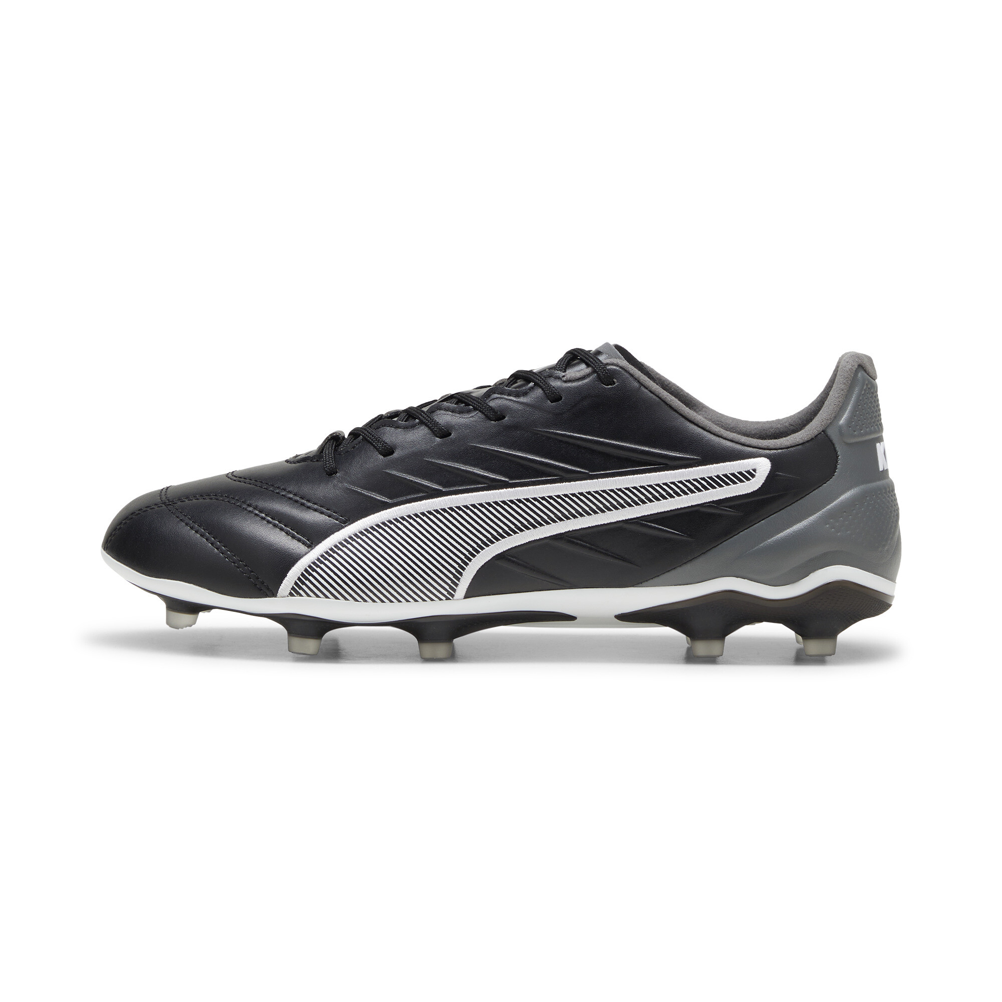 Бутсы KING PRO FG/AG Football Boots | Цвет: Черный | PUMA Black