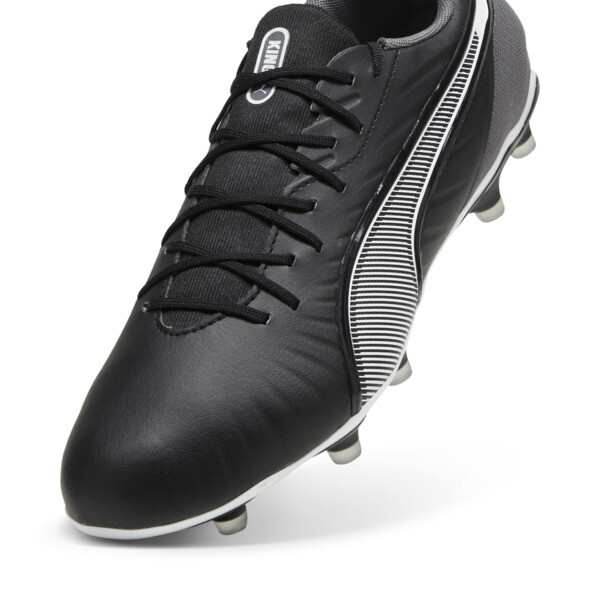 Puma black and white football boots shop