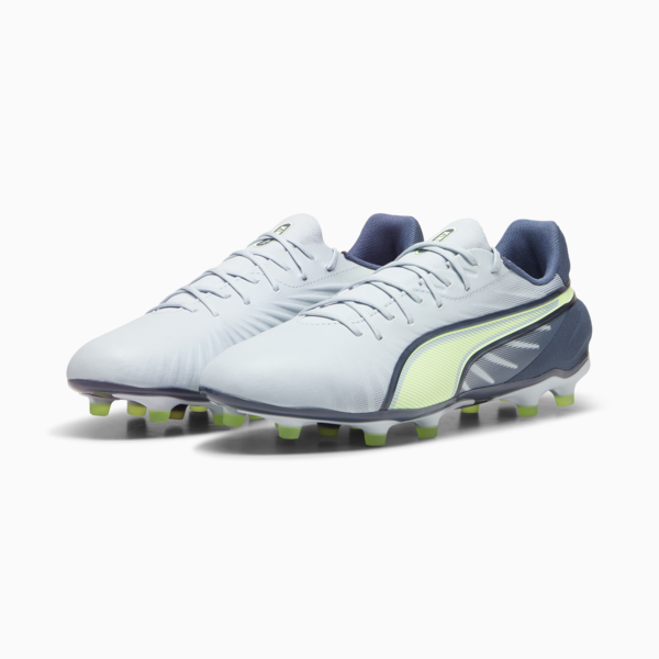 KING MATCH FG/AG Football Boots, Frosted Dew-Fizzy Apple-Gray Skies, large-MEX