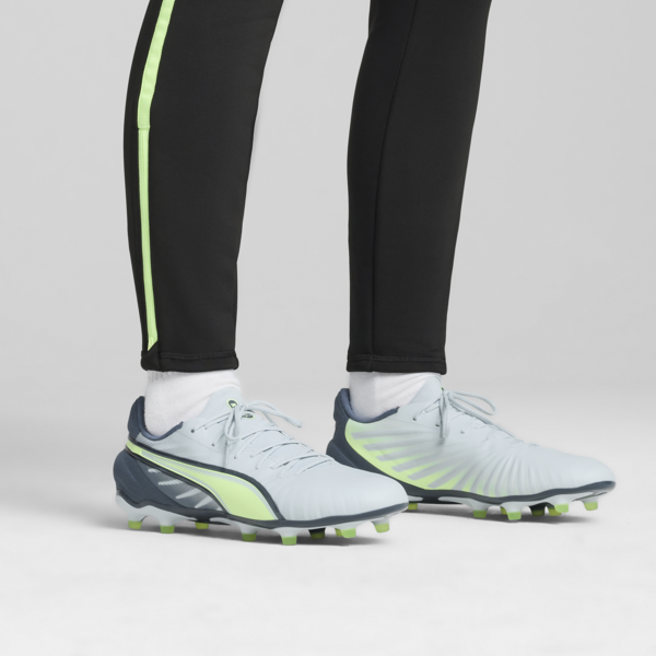 KING MATCH FG/AG Football Boots, Frosted Dew-Fizzy Apple-Gray Skies, large-MEX