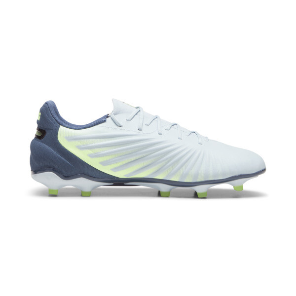 PUMA King MATCH FG AG Football Boots in Frosted Dew Fizzy Apple Gray Skies Size 9
