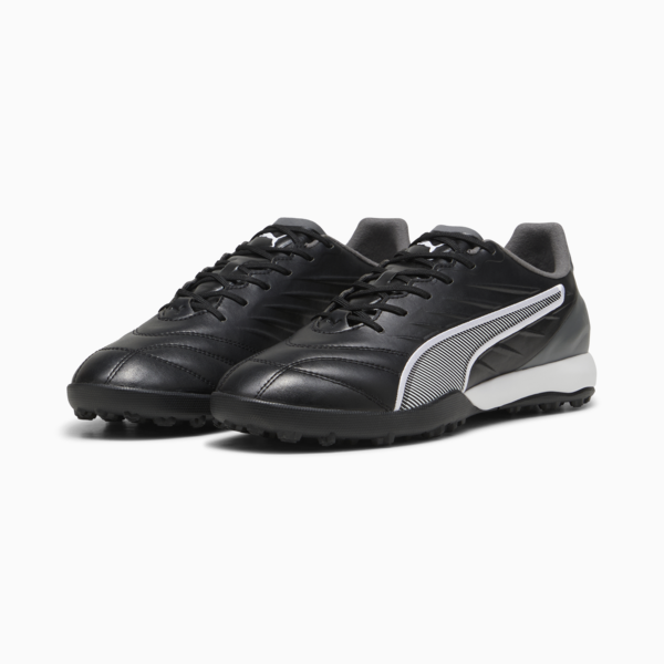 KING PRO TT Football Boots, PUMA Black-PUMA White-Cool Dark Gray, large-MEX