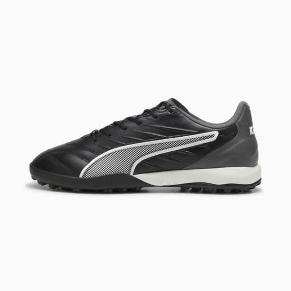 KING PRO TT Football Boots, PUMA Black-PUMA White-Cool Dark Gray, large-MEX