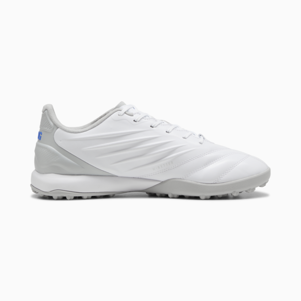 Tacos de futbol KING PRO TT, PUMA White-Bluemazing-Flat Light Gray, large-MEX