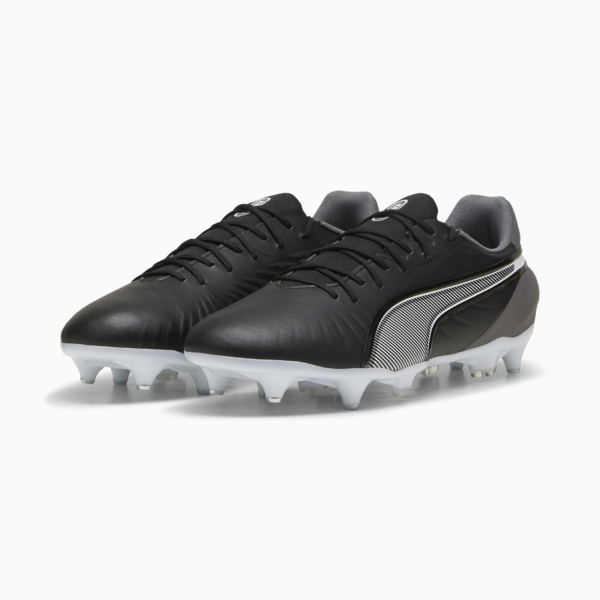 KING MATCH MxSG Football Boots Unisex, PUMA Black-PUMA White-Cool Dark Gray, large-ZAF