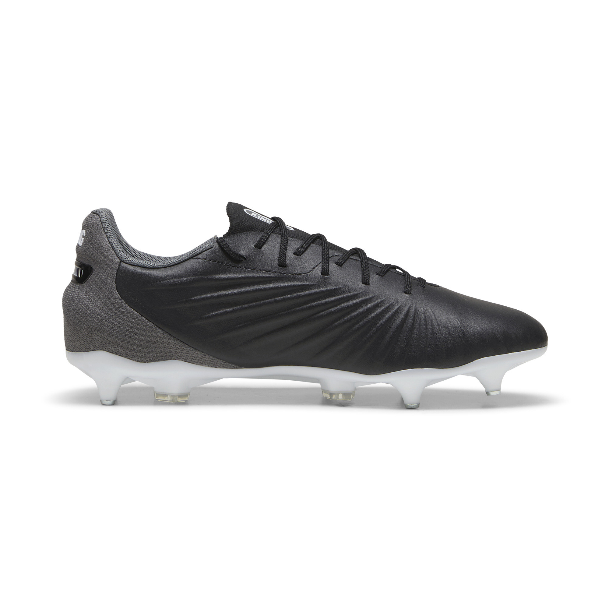 PUMA KING MATCH MxSG voetbalschoenen, Zwart/Grijs/Wit, Maat 39 thumbnail 3