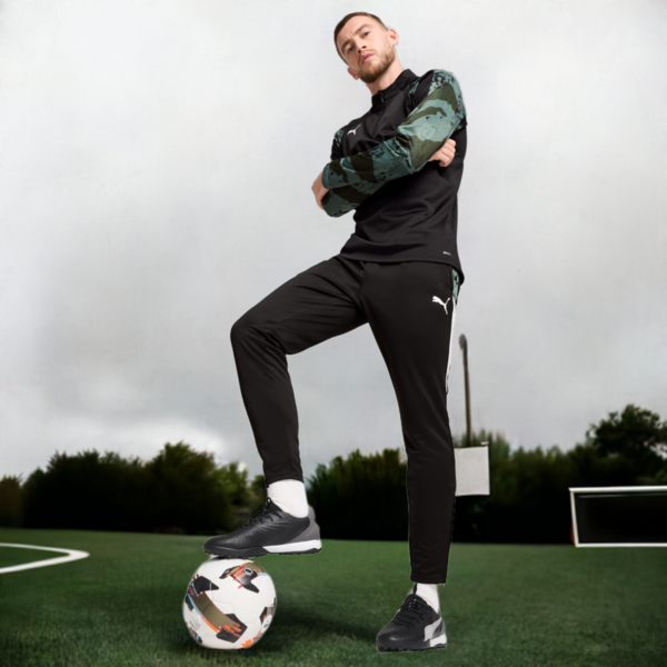 Tacos de futbol KING MATCH TT, PUMA Black-PUMA White-Cool Dark Gray, large-MEX