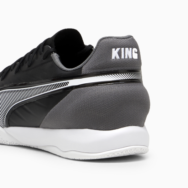 KING MATCH IT Football Boots, PUMA Black-PUMA White-Cool Dark Gray, large-MEX