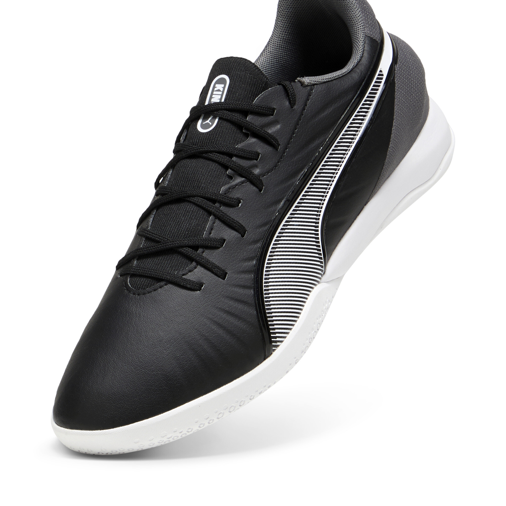 PUMA ULTRA MATCH IT voetbalschoenen voor Dames, Wit/Zwart/Grijs