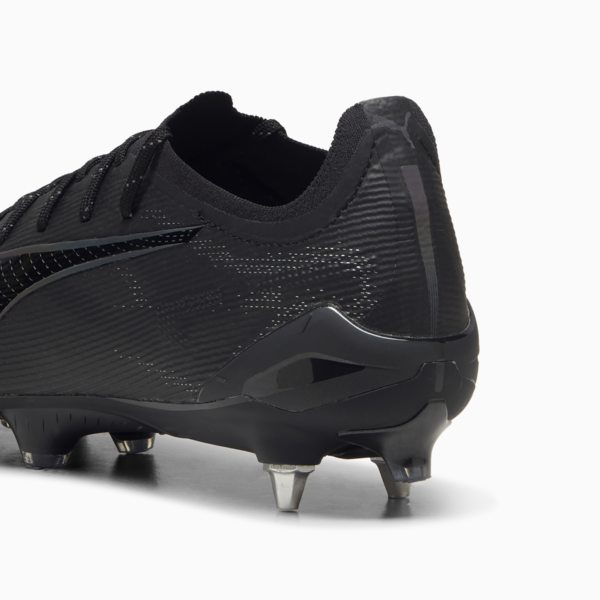 ULTRA 5 ULTIMATE MxSG Football Boots, PUMA Black-PUMA Silver-Shadow Gray, large-ZAF