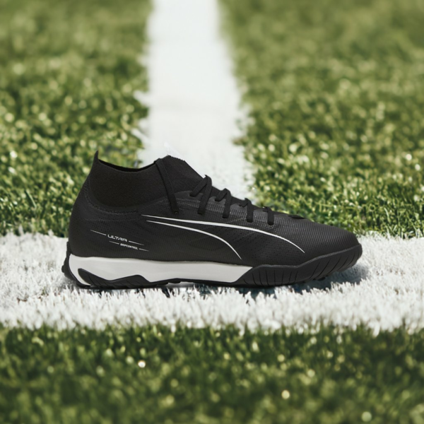 ULTRA 5 MATCH+ TT Football Boots, PUMA Black-PUMA White, large-MEX