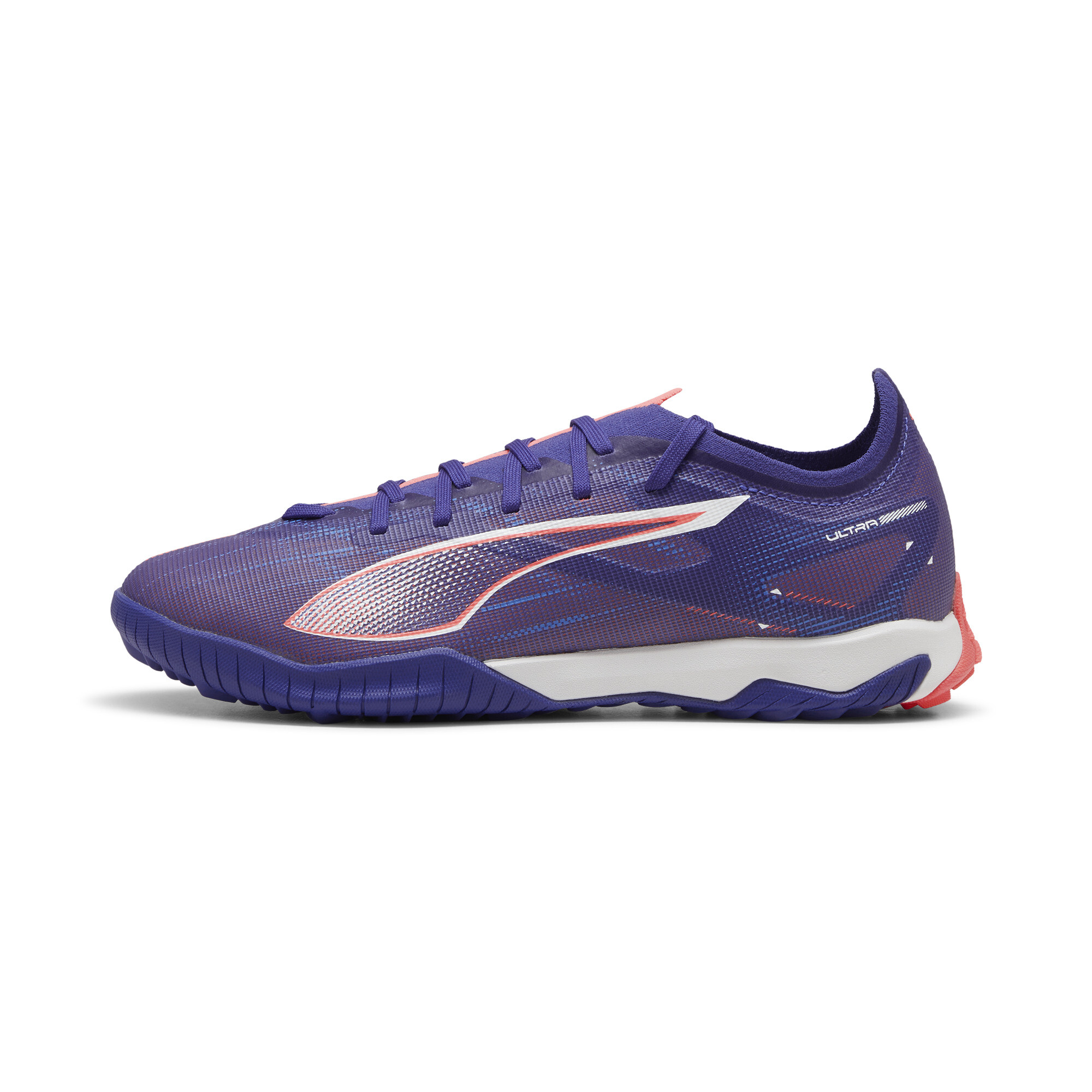 Puma ULTRA 5 MATCH TT Fußballschuhe | Lapis Lazuli/White/Sunset Glow | Größe: 44