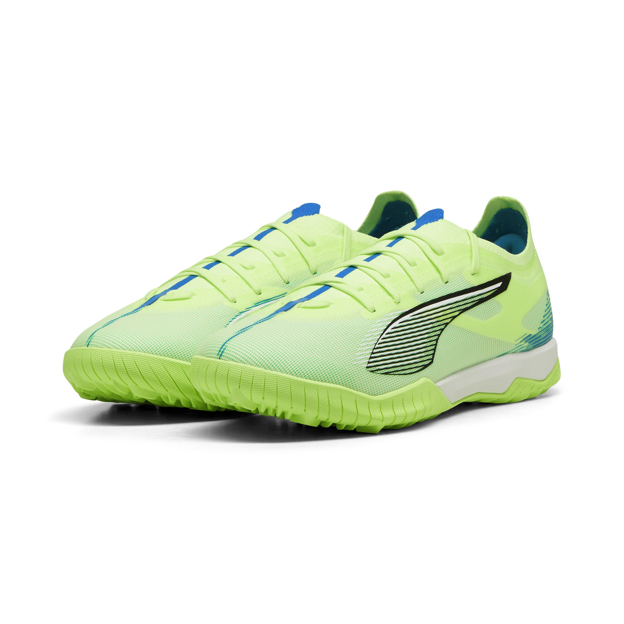 Men's PUMA ULTRA 5 MATCH TT Football Boots In Yellow, Size EU 46