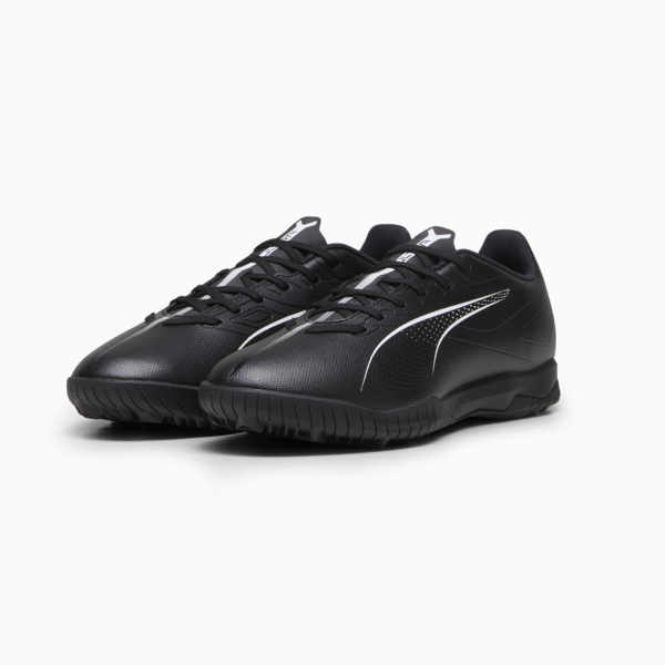 ULTRA 5 PLAY TT Football Boots, PUMA Black-PUMA White, large-MEX