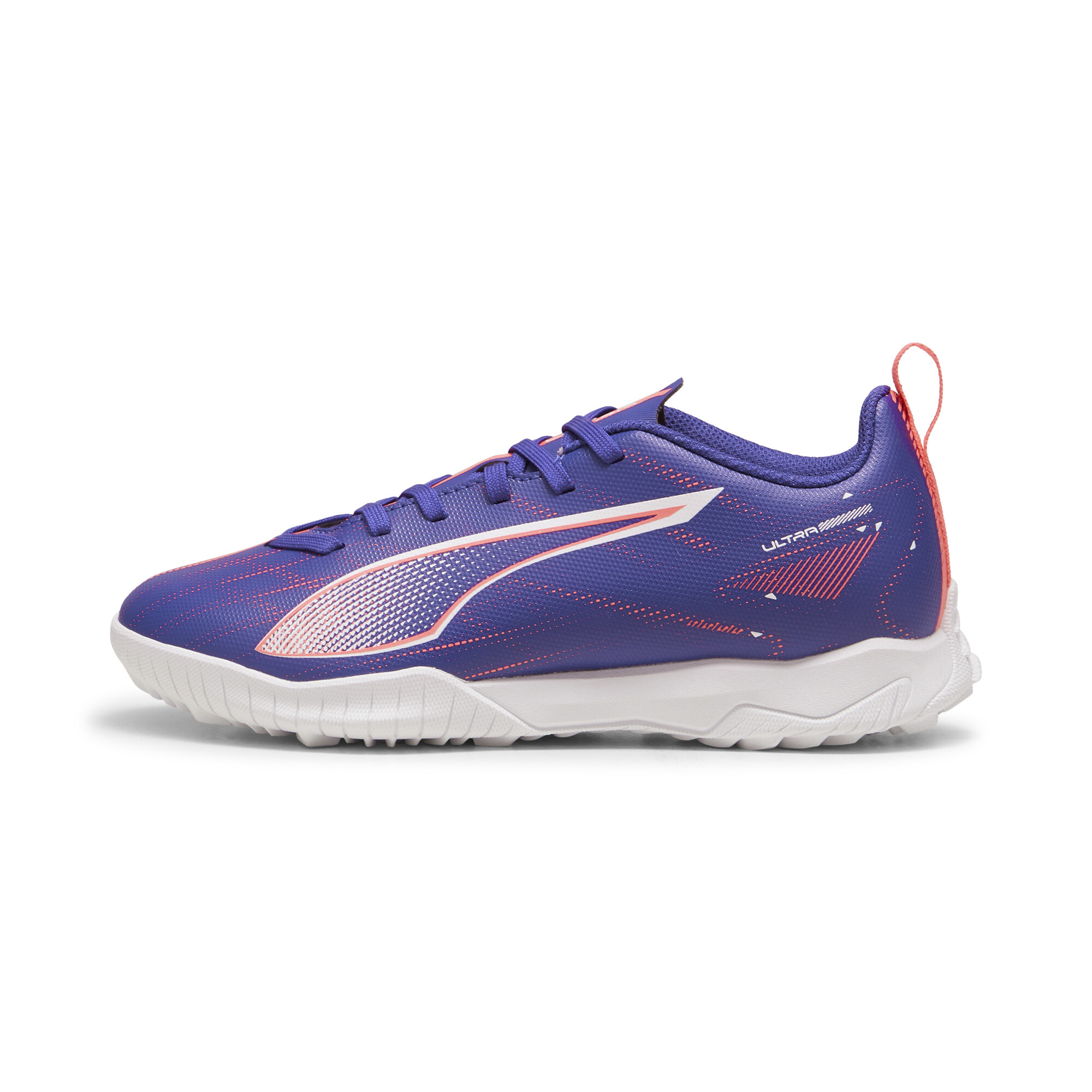 Puma ULTRA 5 PLAY TT Fußballschuhe Teenager Für Für Kinder | Lapis Lazuli/White/Sunset Glow | Größe: 38