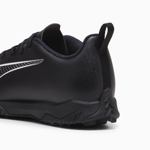 Tacos de fútbol ULTRA 5 PLAY TT juvenil, PUMA Black-PUMA White, large-MEX