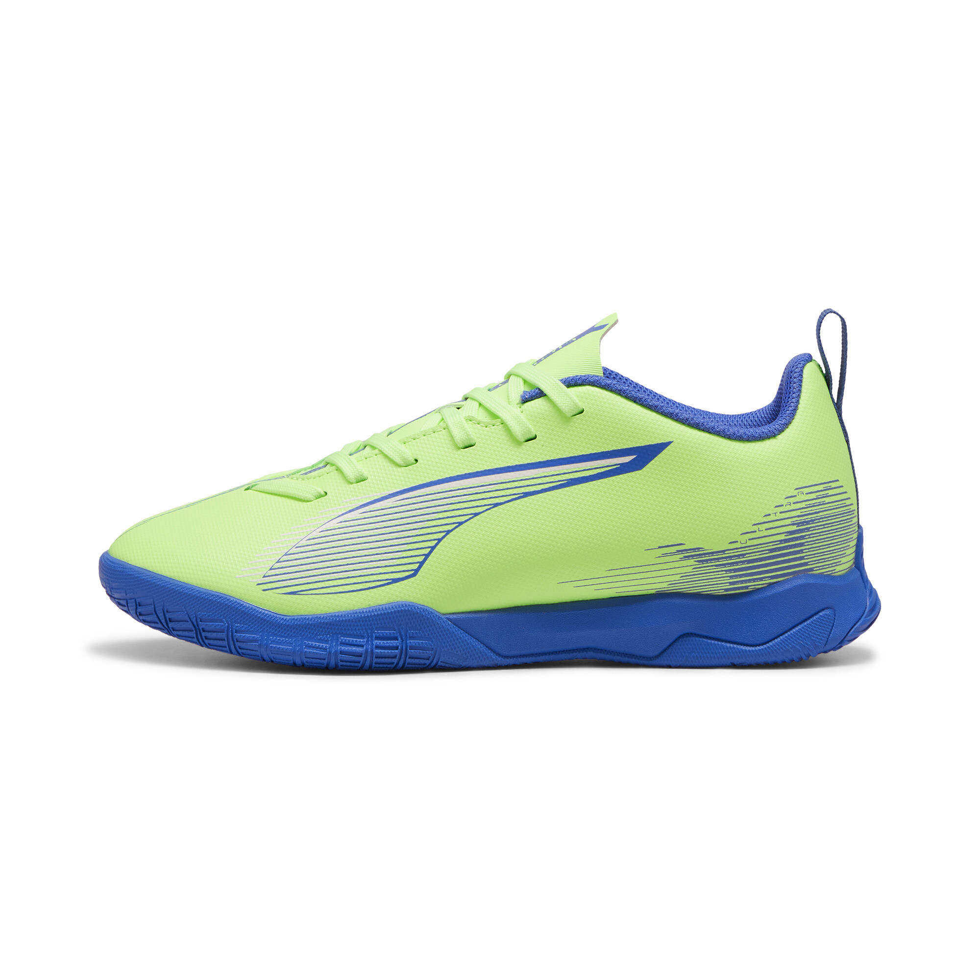 Puma ULTRA 5 PLAY IT Fußballschuhe Für Für Kinder | Fizzy Apple/White/Bluemazing | Größe: 35.5