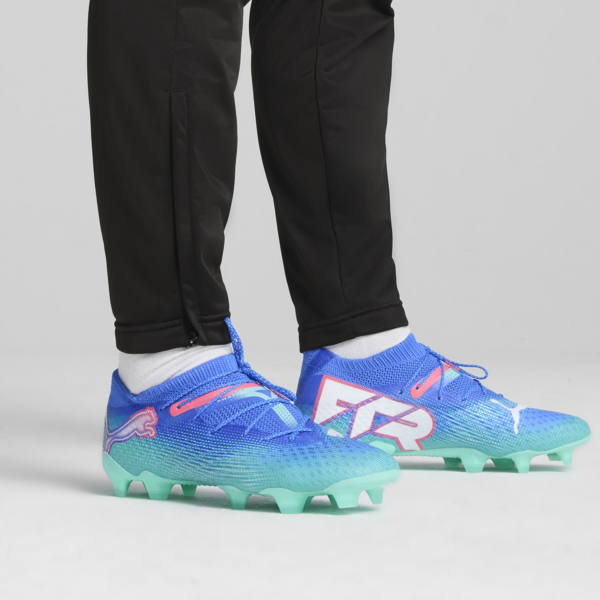 Botines de fútbol FUTURE 7 ULTIMATE FG/AG, Bluemazing-PUMA White-Electric Peppermint, large-ARG