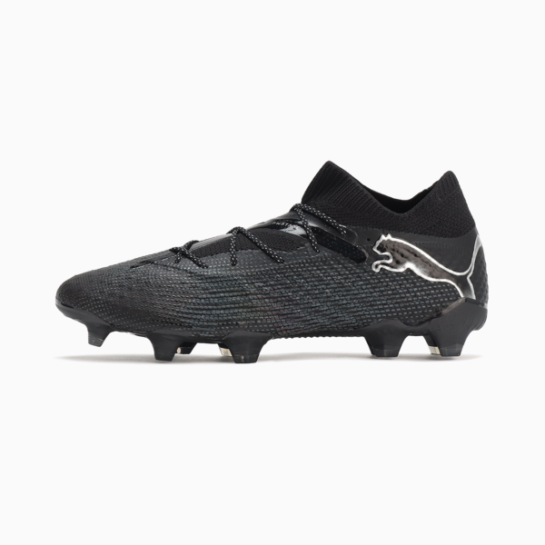 Tacos de fútbol FUTURE 7 ULTIMATE FG/AG, PUMA Black-Puma Silver, large-MEX