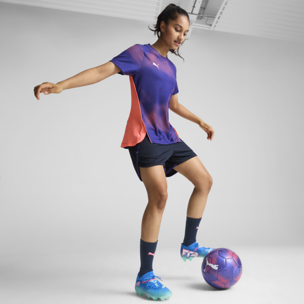 Tacos de futbol FUTURE 7 ULTIMATE FG/AG para mujer, Bluemazing-PUMA White-Electric Peppermint, large-MEX