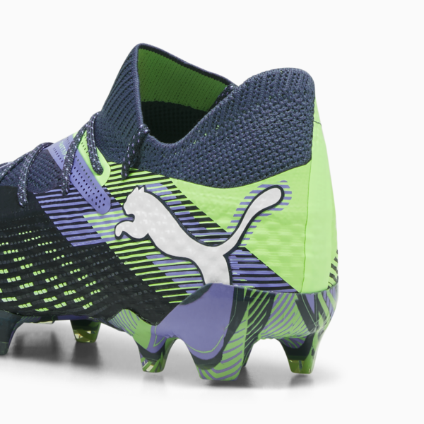 Tacos de futbol FUTURE 7 ULTIMATE FG/AG para mujer, Gray Skies-PUMA White-Fizzy Apple, large-MEX