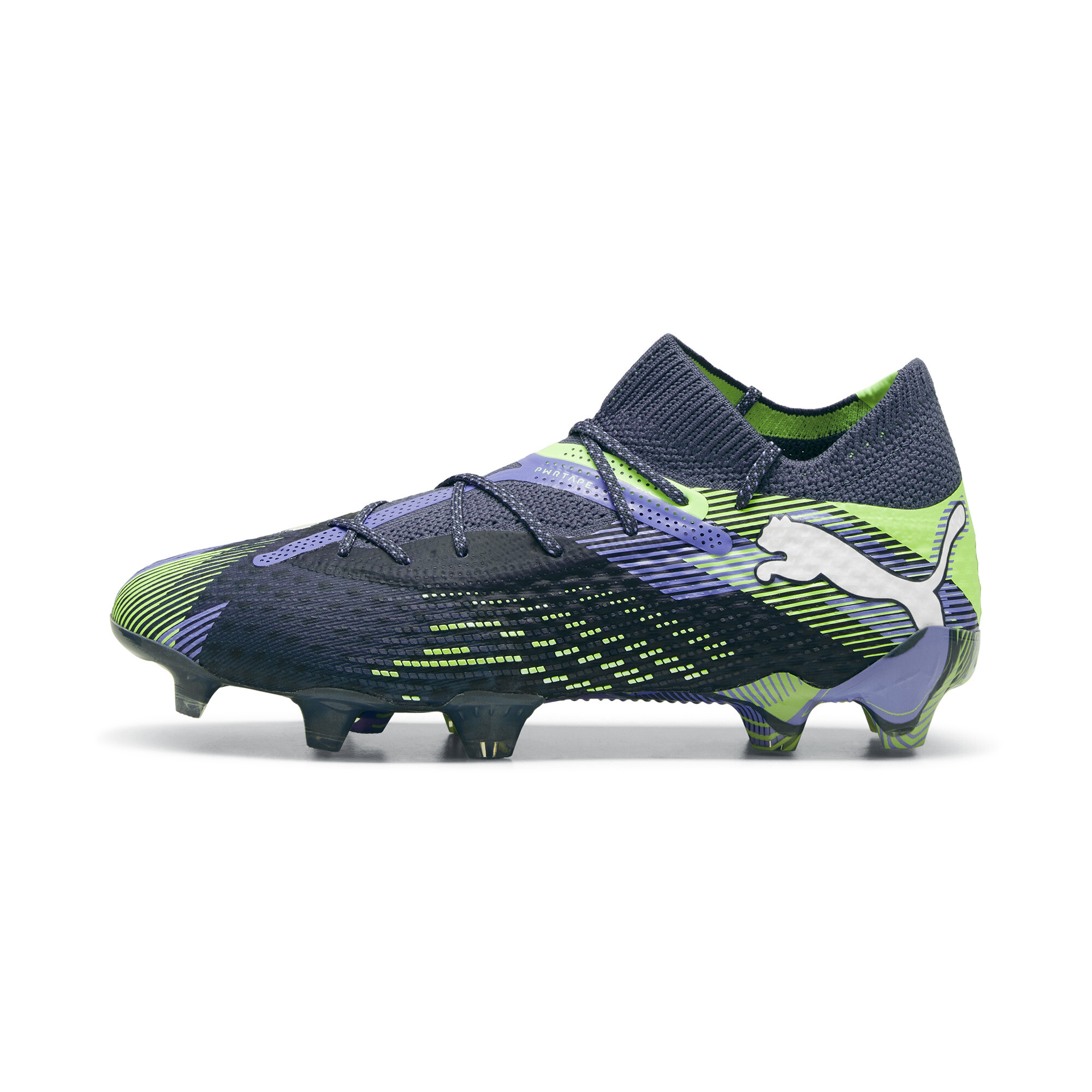 Puma FUTURE 7 ULTIMATE FG/AG Fußballschuhe Damen | Gray Skies/White/Fizzy Apple | Größe: 40