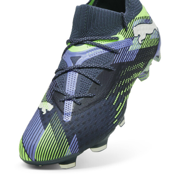 Botines de fútbol FUTURE 7 ULTIMATE FG/AG para mujer, Gray Skies-PUMA White-Fizzy Apple, large-ARG