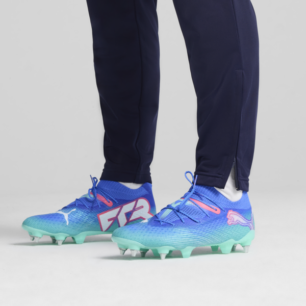 Botines de fútbol FUTURE 7 ULTIMATE MxSG, Bluemazing-PUMA White-Electric Peppermint, large-ARG