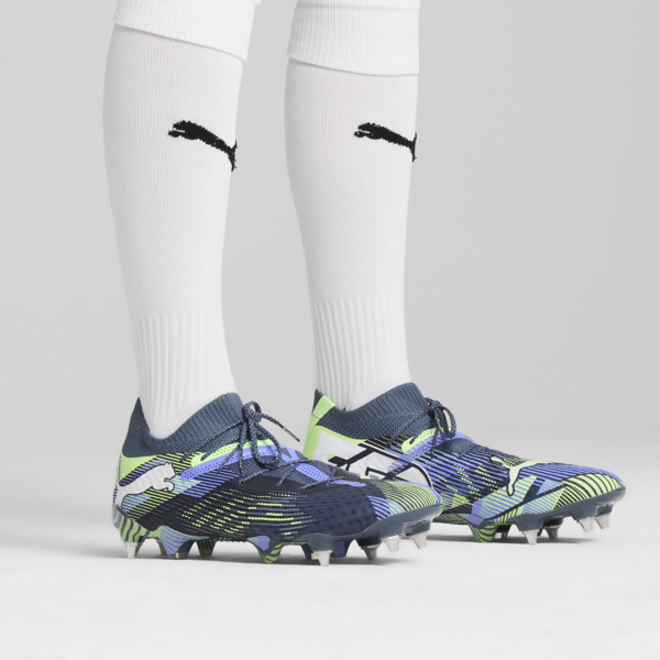 Botines de fútbol FUTURE 7 ULTIMATE MxSG, Gray Skies-PUMA White-Fizzy Apple, large-ARG