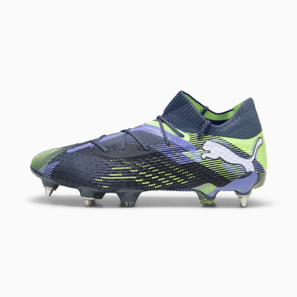Botines de fútbol FUTURE 7 ULTIMATE MxSG, Gray Skies-PUMA White-Fizzy Apple, large-ARG