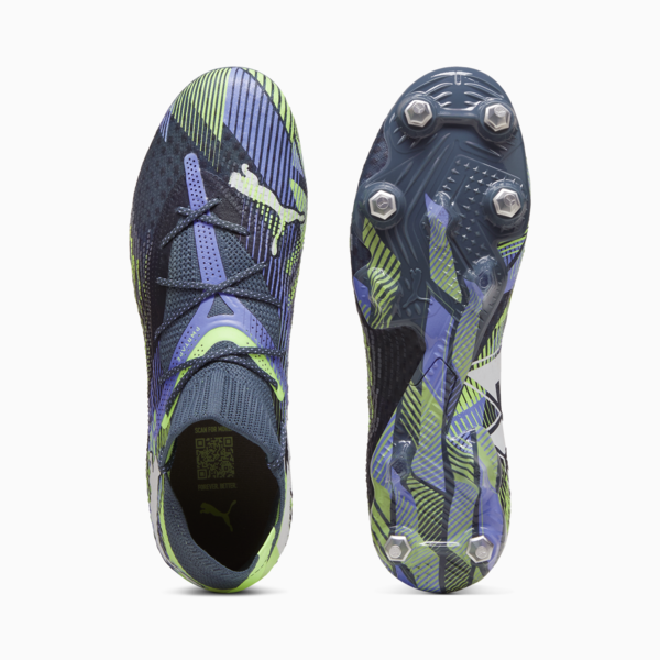 Botines de fútbol FUTURE 7 ULTIMATE MxSG, Gray Skies-PUMA White-Fizzy Apple, large-ARG