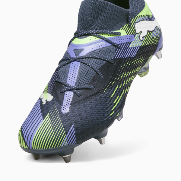 Botines de fútbol FUTURE 7 ULTIMATE MxSG, Gray Skies-PUMA White-Fizzy Apple, large-ARG