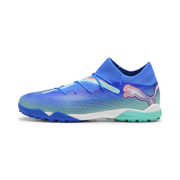 Puma Future 7 Pro Firm Ground/artificial Ground Men's Soccer Cleats Shoes In Bluemazing- White-electric Peppermint