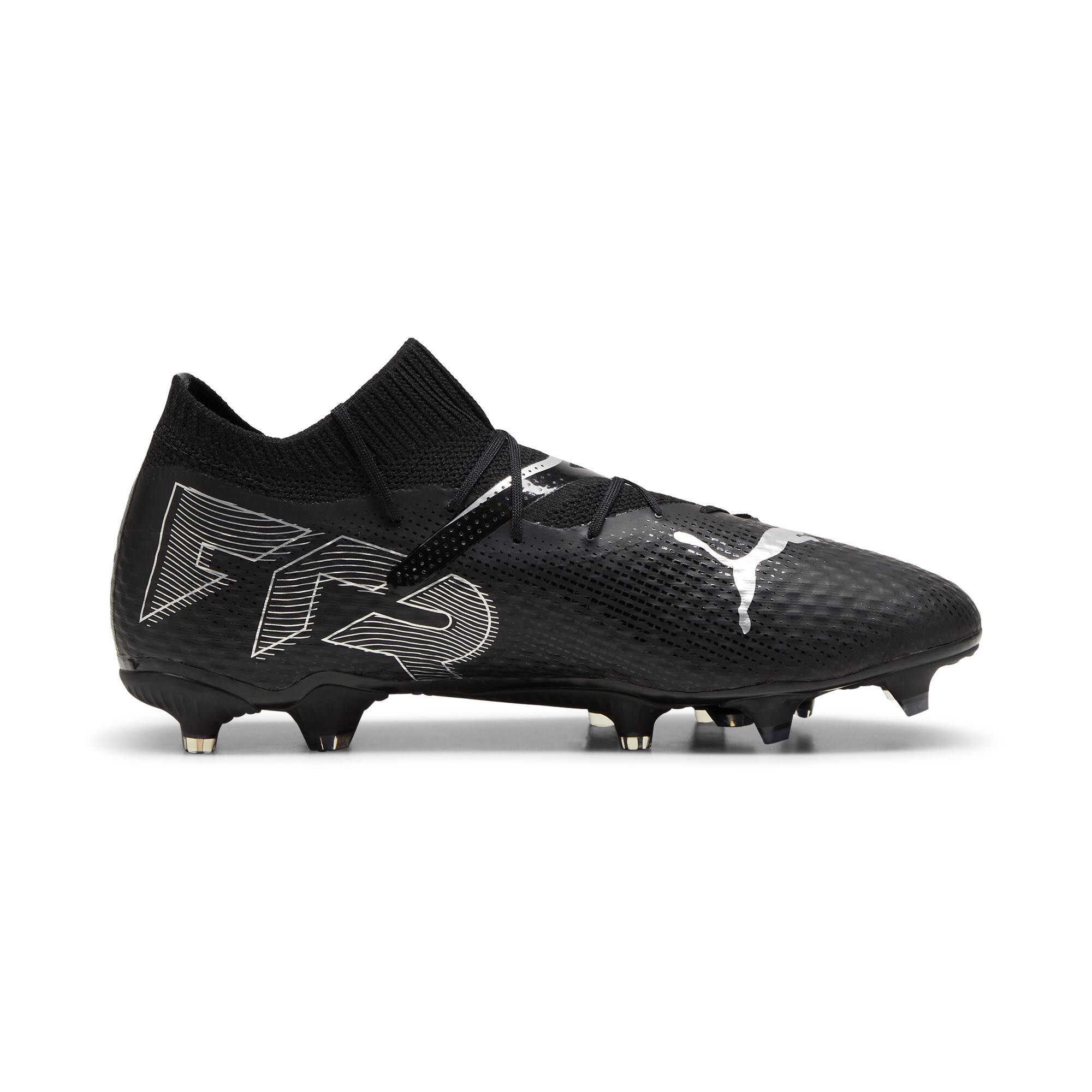 Puma FUTURE 7 PRO FG/AG Football Boots, Black, Size 40, Shoes