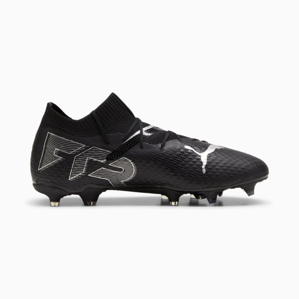 FUTURE 7 PRO FG/AG Football Boots, PUMA Black-PUMA Silver, large-MEX
