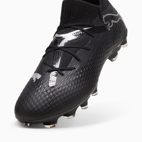 FUTURE 7 PRO FG/AG Football Boots, PUMA Black-PUMA Silver, large-MEX