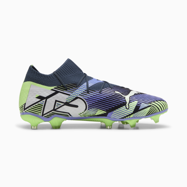 Botines de fútbol FUTURE 7 PRO FG/AG, Gray Skies-PUMA White-Fizzy Apple, large-ARG