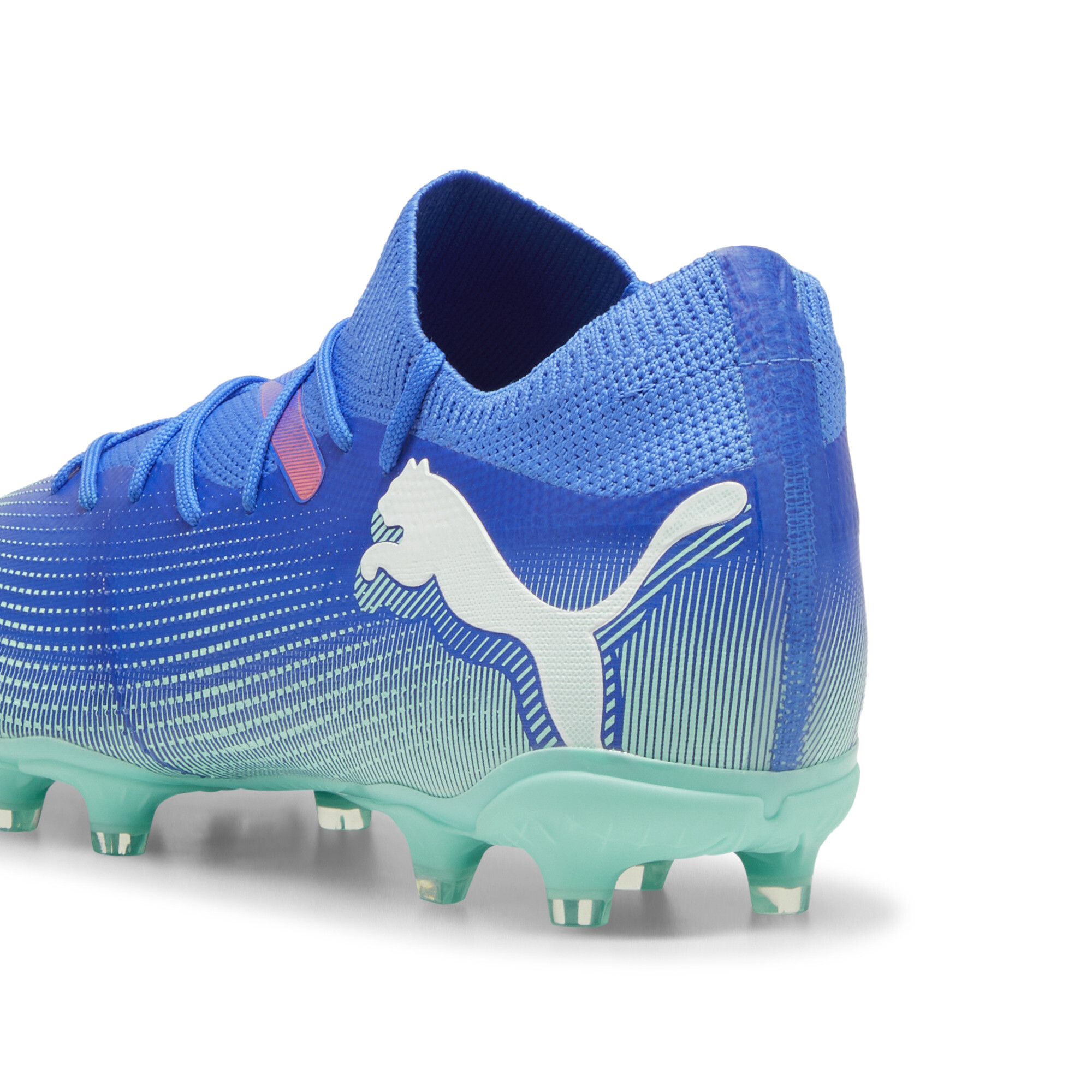 Puma FUTURE 7 MATCH FG/AG Football Boots, Blue, Size 45, Shoes